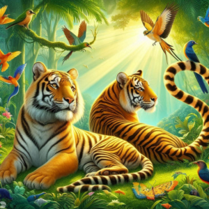 Golden Tigers: Unveiling the Enchanting Rarity of the Feline Kingdom