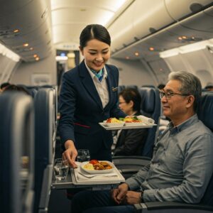 The Mystery Meal: Why Airplane Food Often Tastes Different